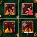 Satyabamma Handpainted Wooden Jewellery Box